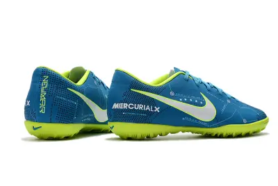 Neymar x Nike Mercurial Vapor 11 TF - Blue/Electric Blue/Lime Green