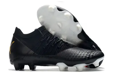 Puma Future Z 1.3 FG - Black/Midnight Black/Golden Accents
