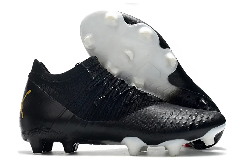 Puma Future Z 1.3 FG - Black/Midnight Black/Golden Accents