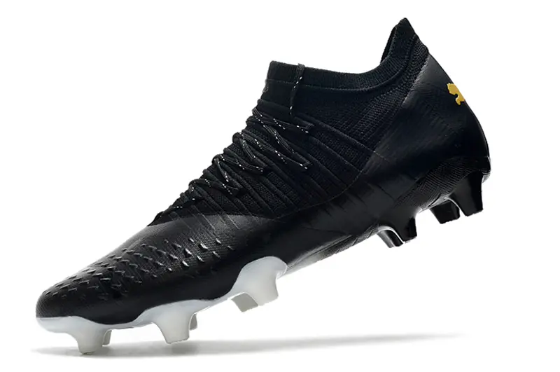 Puma Future Z 1.3 FG - Black/Midnight Black/Golden Accents