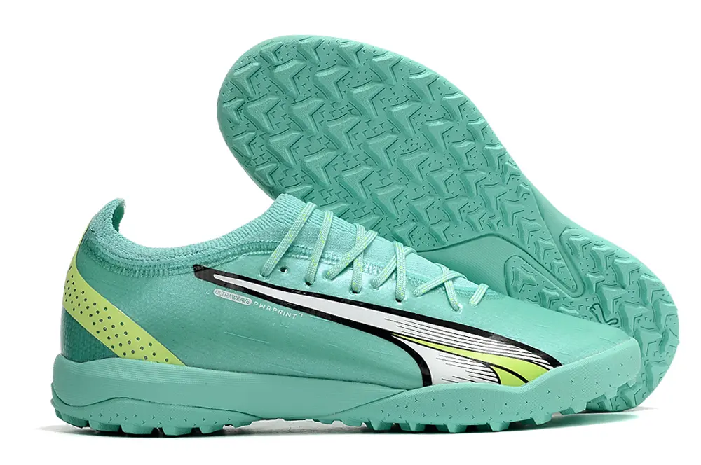 Puma Ultra Ultimate TF - Aqua/Neon Yellow/Black