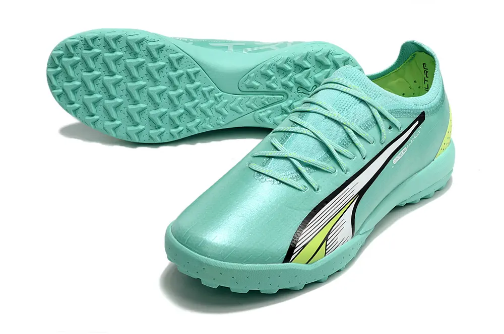 Puma Ultra Ultimate TF - Aqua/Neon Yellow/Black