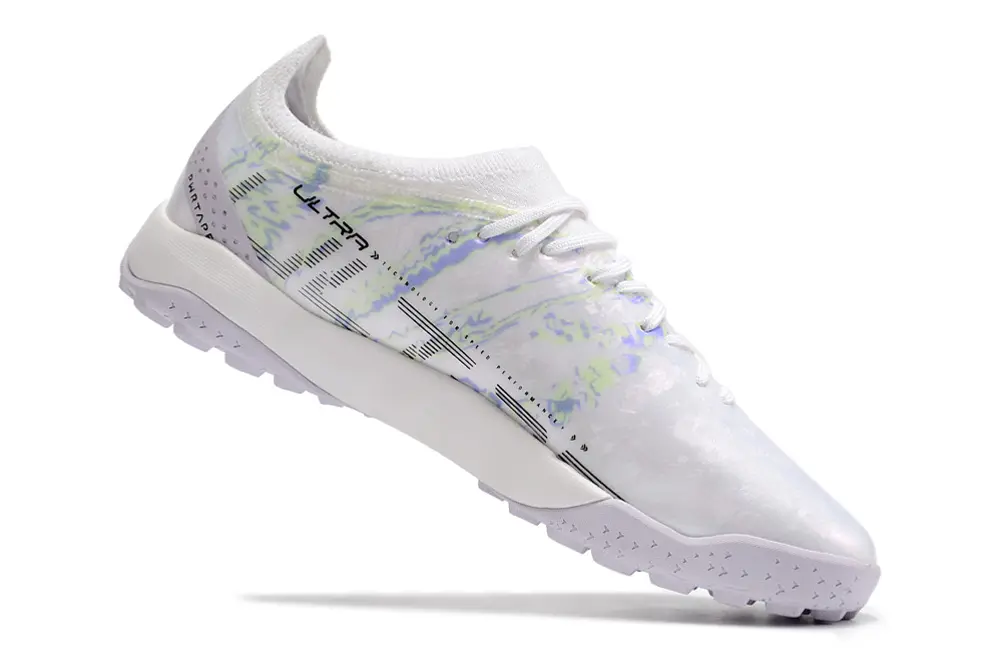 Puma Ultra Ultimate TF - White/Pastel Purple/Light Green