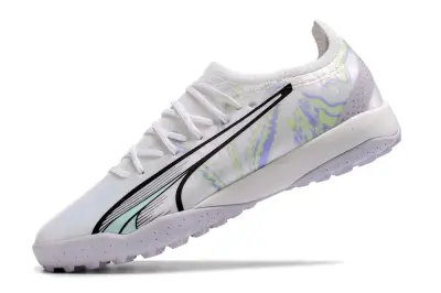 Puma Ultra Ultimate TF - White/Pastel Purple/Light Green