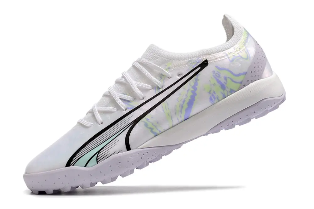 Puma Ultra Ultimate TF - White/Pastel Purple/Light Green
