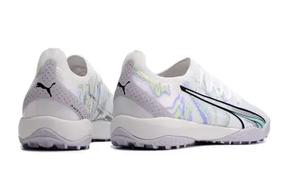Puma Ultra Ultimate TF - White/Pastel Purple/Light Green