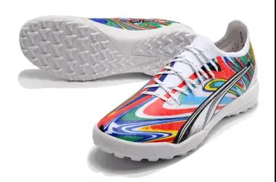 Puma Ultra Ultimate TF - White/Vibrant Multicolor/Black Accent