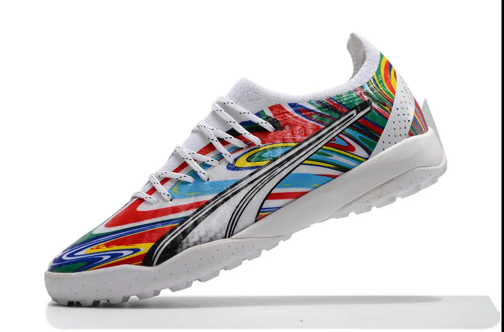 Puma Ultra Ultimate TF - White/Vibrant Multicolor/Black Accent