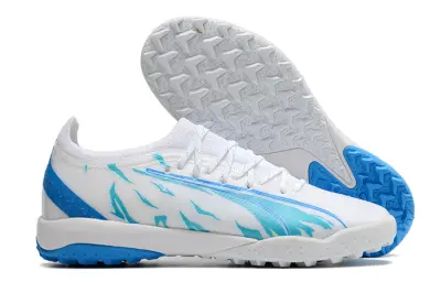 Puma Ultra Ultimate TF - White/Sky Blue/Deep Blue