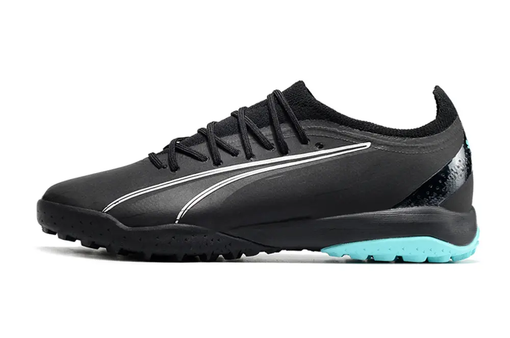 Puma Ultra Ultimate TF - Black/Midnight Black/Teal Splash