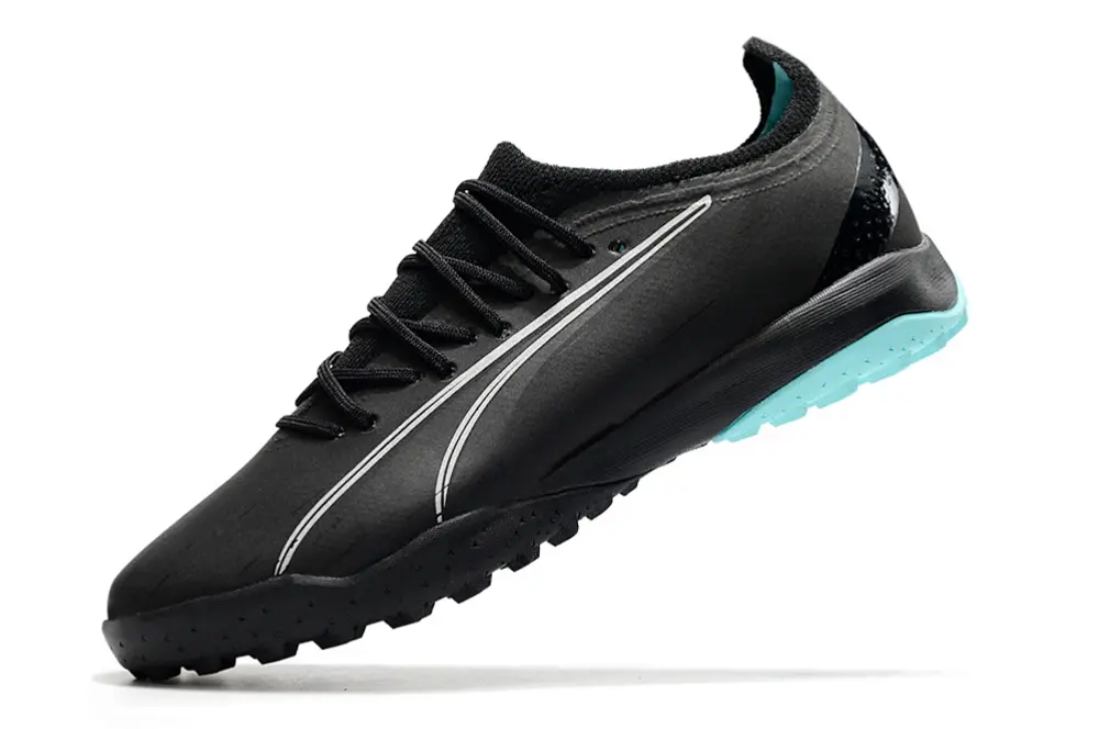 Puma Ultra Ultimate TF - Black/Midnight Black/Teal Splash
