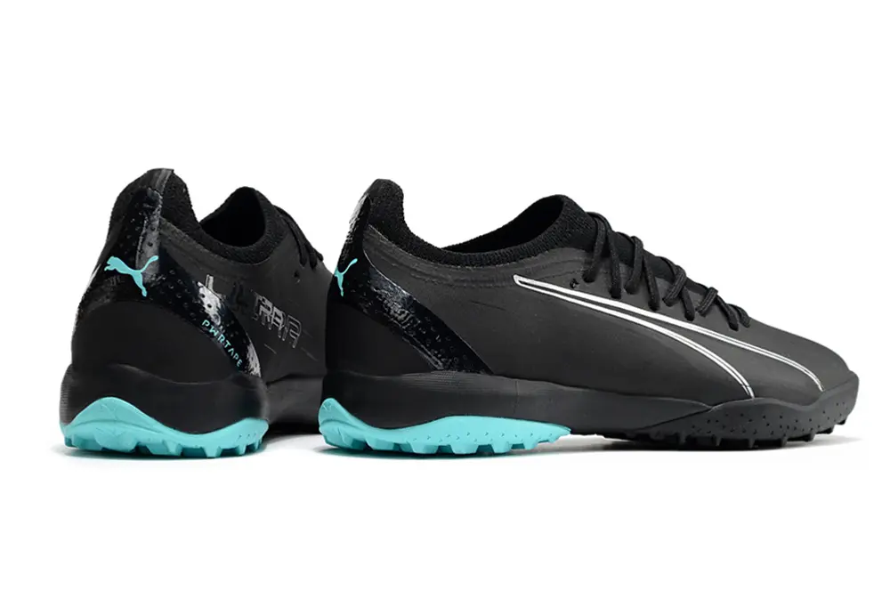 Puma Ultra Ultimate TF - Black/Midnight Black/Teal Splash