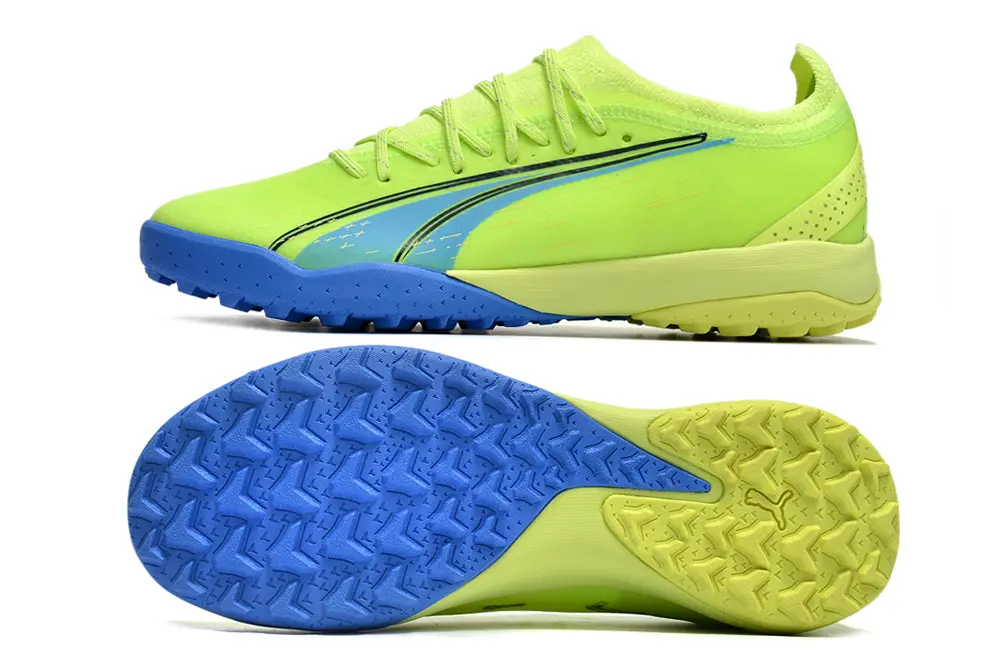 Puma Ultra Ultimate TF - Yellow/Electric Blue/Lime Green