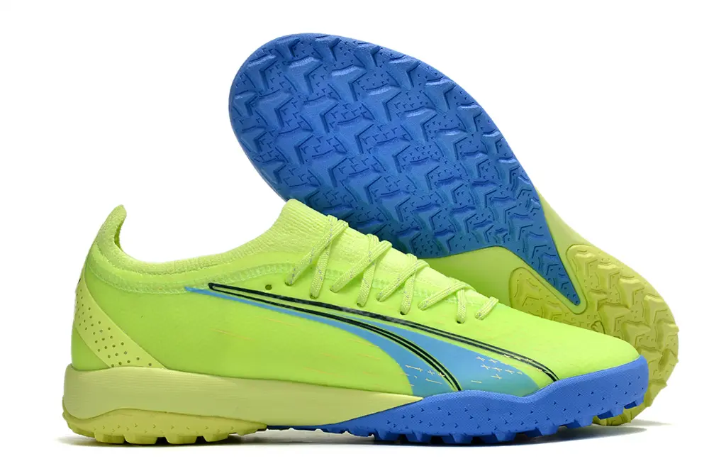 Puma Ultra Ultimate TF - Yellow/Electric Blue/Lime Green