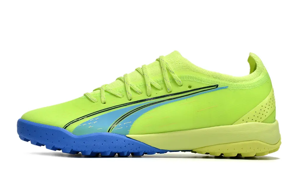 Puma Ultra Ultimate TF - Yellow/Electric Blue/Lime Green