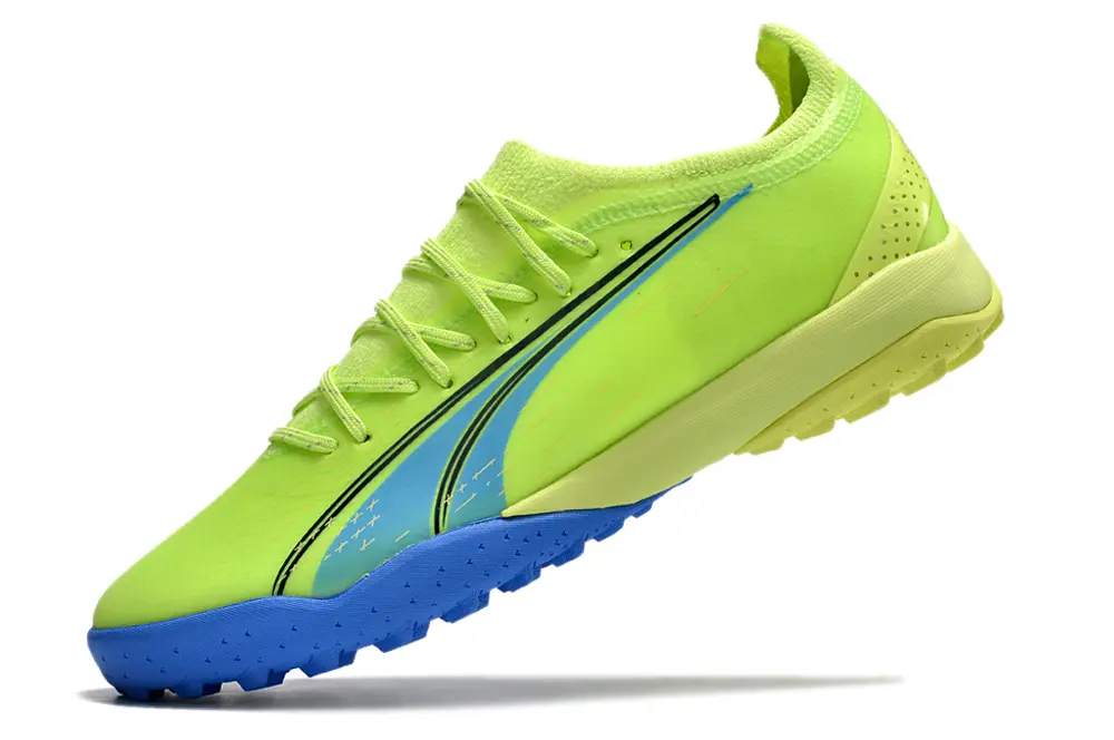 Puma Ultra Ultimate TF - Yellow/Electric Blue/Lime Green
