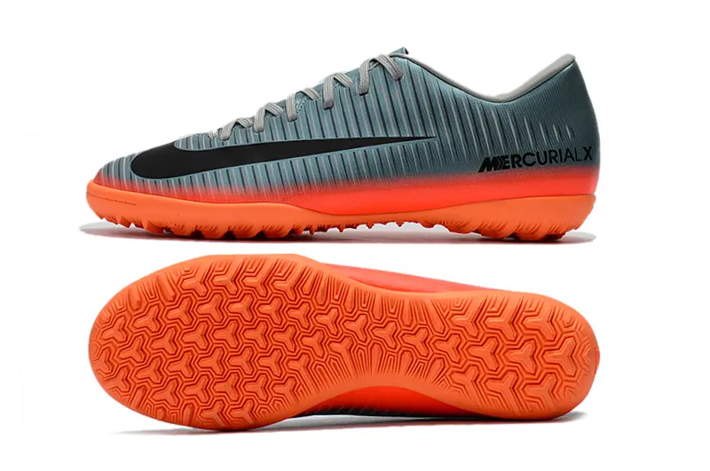 Nike Mercurial Vapor 11 TF - Gray/Neon Orange/Charcoal