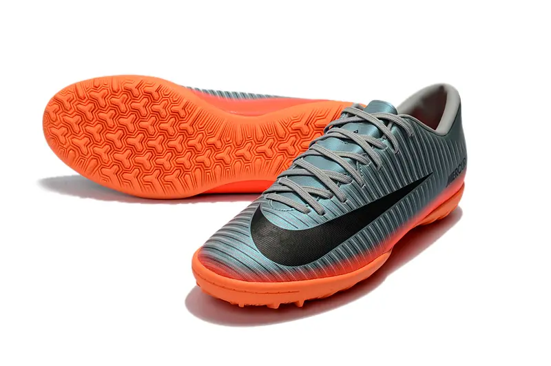 Nike Mercurial Vapor 11 TF - Gray/Neon Orange/Charcoal