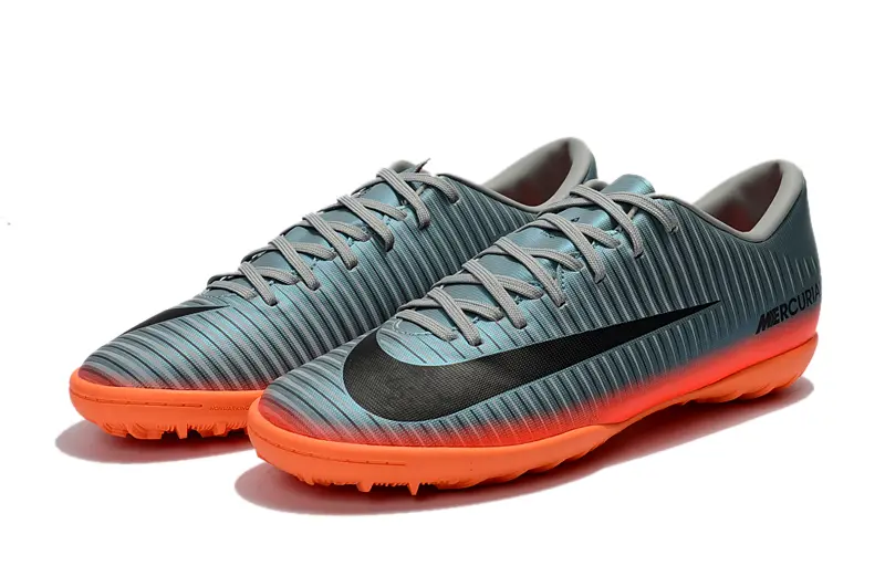 Nike Mercurial Vapor 11 TF - Gray/Neon Orange/Charcoal