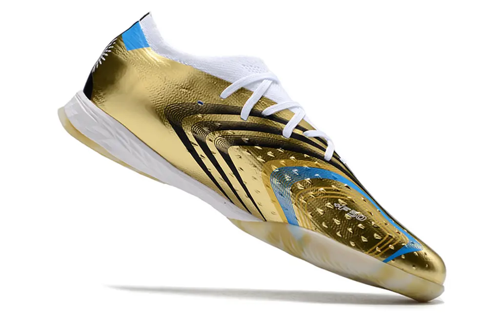 Messi x Adidas X Speedportal.1 IC - Gold/Metallic Gold/Snow White