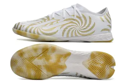 Adidas X Speedportal.1 IC - White/Gold Sparkle/White Waves