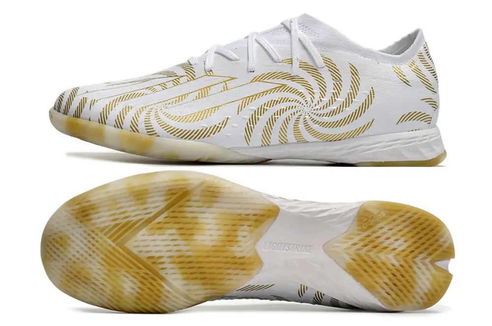 Adidas X Speedportal.1 IC - White/Gold Sparkle/White Waves