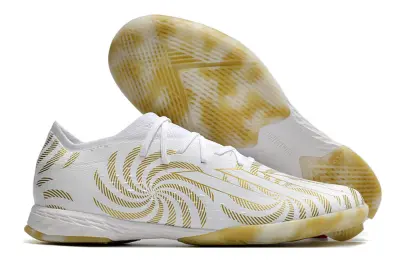 Adidas X Speedportal.1 IC - White/Gold Sparkle/White Waves