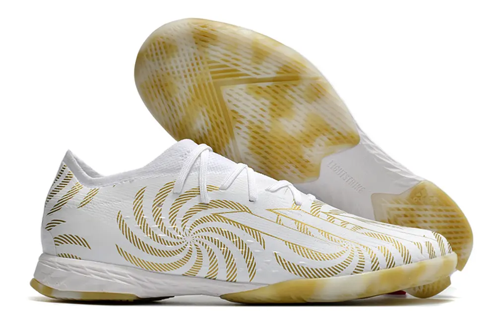 Adidas X Speedportal.1 IC - White/Gold Sparkle/White Waves