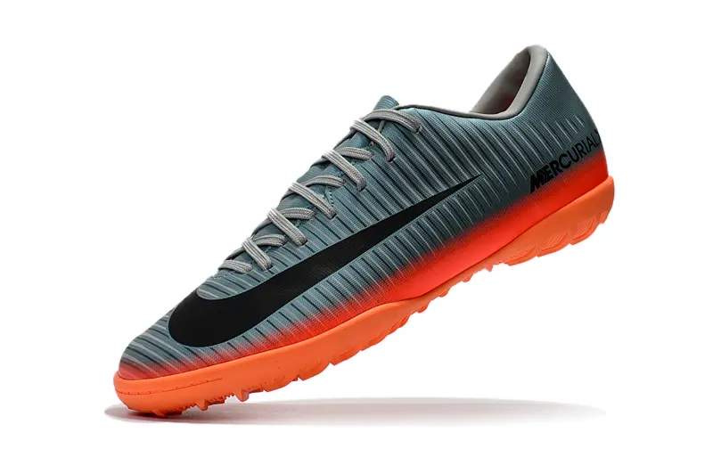 Nike Mercurial Vapor 11 TF - Gray/Neon Orange/Charcoal