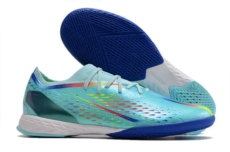 Adidas X Speedportal.1 IC - Aqua/Electric Blue/Neon Yellow