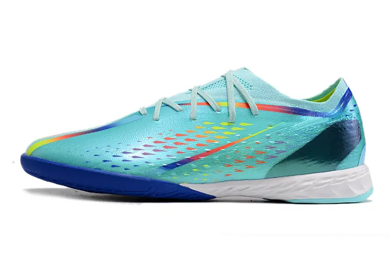 Adidas X Speedportal.1 IC - Aqua/Electric Blue/Neon Yellow