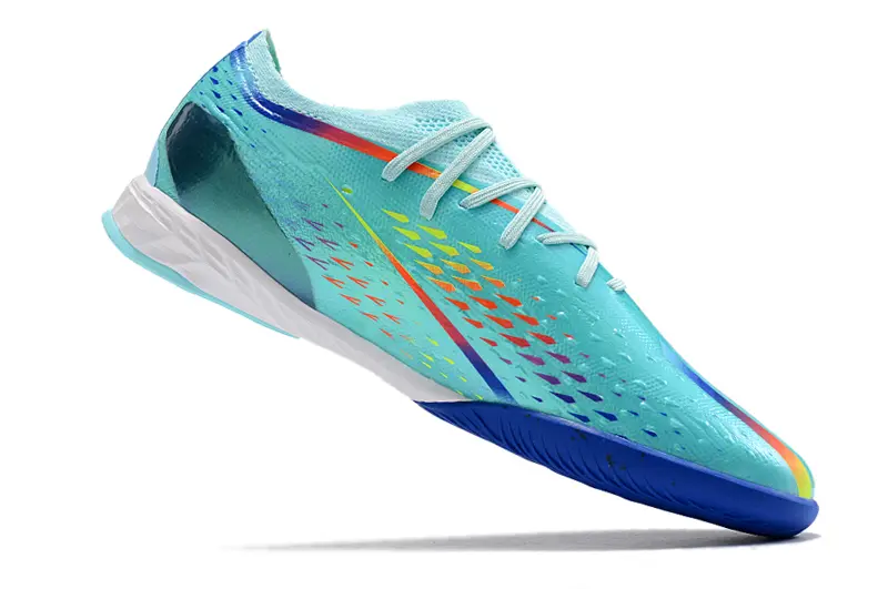 Adidas X Speedportal.1 IC - Aqua/Electric Blue/Neon Yellow