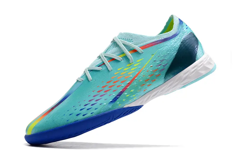 Adidas X Speedportal.1 IC - Aqua/Electric Blue/Neon Yellow