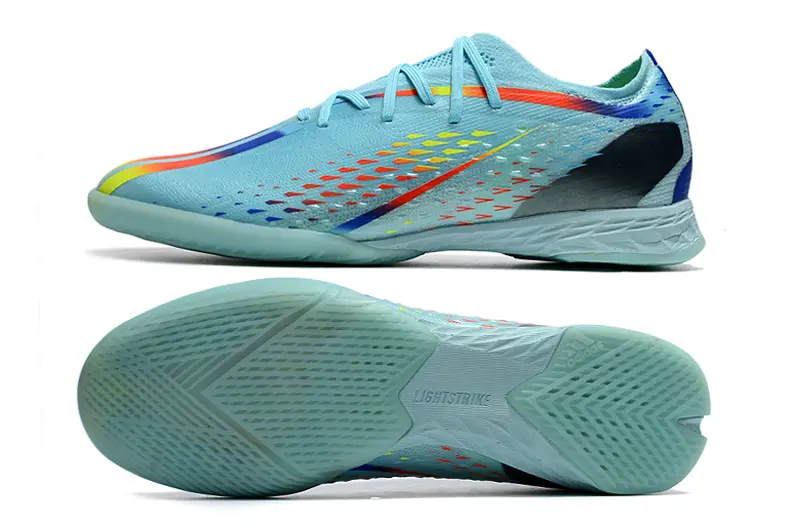 Adidas X Speedportal.1 IC - Cyan/Electric Blue/Neon Yellow