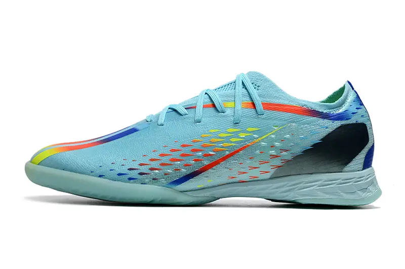 Adidas X Speedportal.1 IC - Cyan/Electric Blue/Neon Yellow