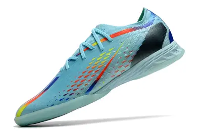 Adidas X Speedportal.1 IC - Cyan/Electric Blue/Neon Yellow