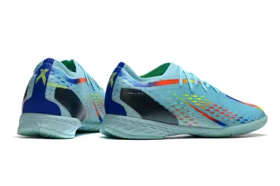 Adidas X Speedportal.1 IC - Cyan/Electric Blue/Neon Yellow