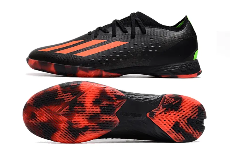 Adidas X Speedportal.1 IC - Black/Fiery Orange/Neon Green