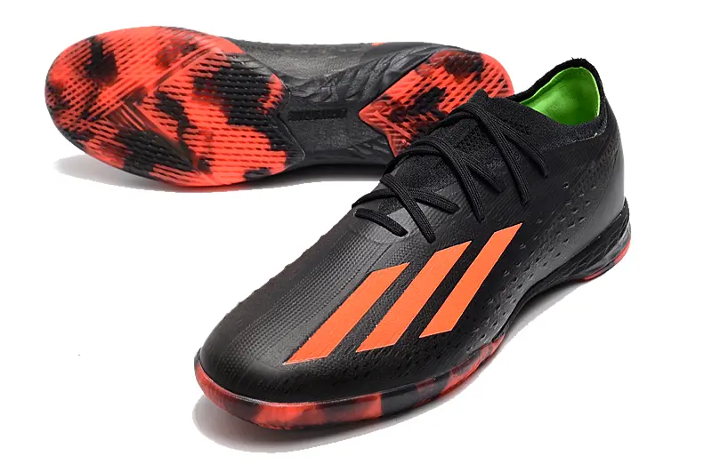 Adidas X Speedportal.1 IC - Black/Fiery Orange/Neon Green