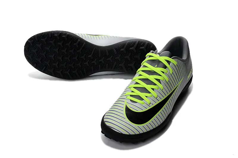 Nike Mercurial Vapor 11 TF - Grey/Pure Platinum/Electric Lime