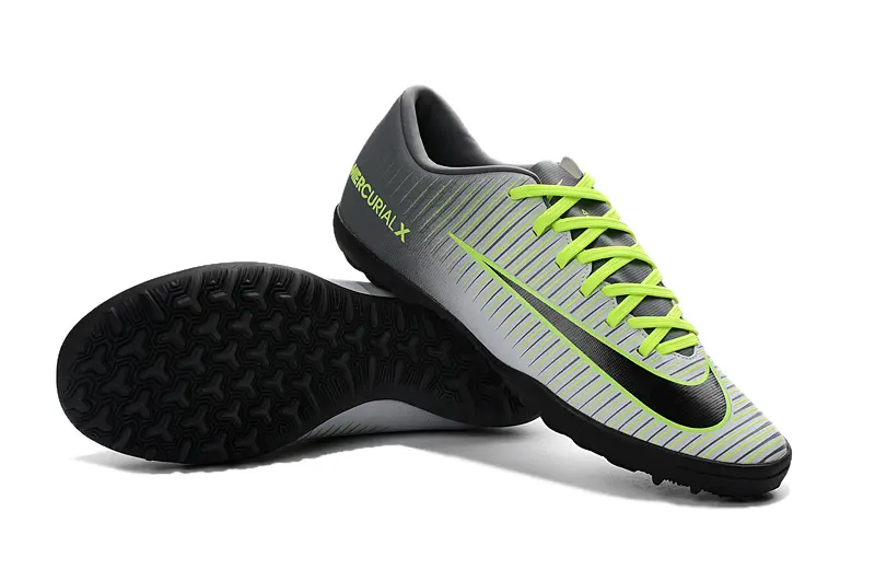Nike Mercurial Vapor 11 TF - Grey/Pure Platinum/Electric Lime
