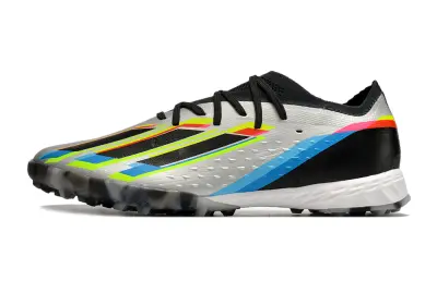 Adidas X Speedportal.1 TF - Black/Electric Blue/Neon Green