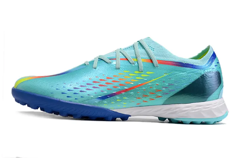 Adidas X Speedportal.1 TF - Aqua/Vibrant Blue/Neon Green