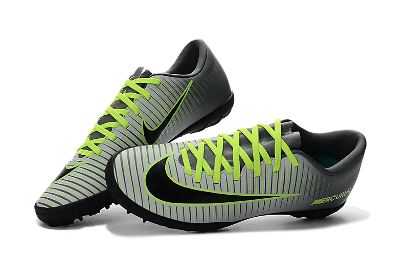 Nike Mercurial Vapor 11 TF - Grey/Pure Platinum/Electric Lime
