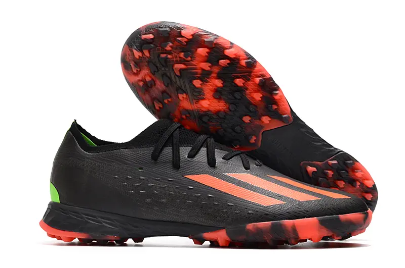 Adidas X Speedportal.1 TF - Black/Neon Orange/Electric Green