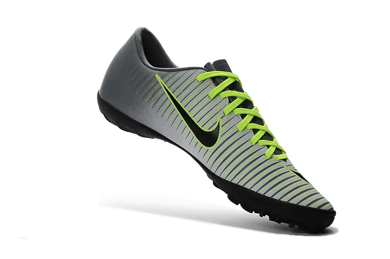 Nike Mercurial Vapor 11 TF - Grey/Pure Platinum/Electric Lime