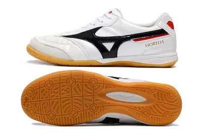 Mizuno Morelia Sala Japan IC - White/Black/Orange