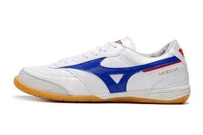 Mizuno Morelia Sala Japan IC - White/Royal Blue/Sandy Orange