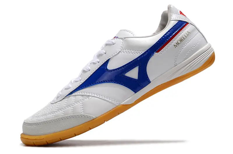 Mizuno Morelia Sala Japan IC - White/Royal Blue/Sandy Orange