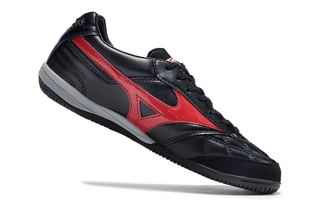 Mizuno Morelia Sala Japan IC - Black/Crimson Red/Charcoal Gray